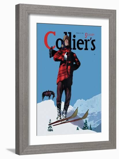 Collier's: January 13, 1940-Donald Mcleod-Framed Art Print