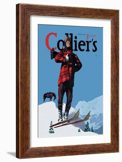 Collier's: January 13, 1940-Donald Mcleod-Framed Art Print