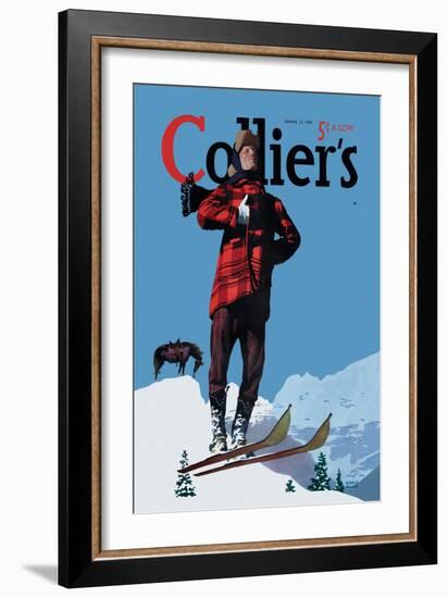 Collier's: January 13, 1940-Donald Mcleod-Framed Art Print