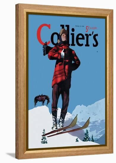 Collier's: January 13, 1940-Donald Mcleod-Framed Stretched Canvas