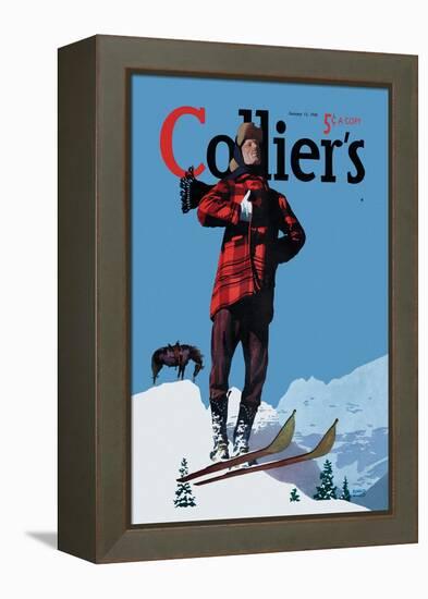 Collier's: January 13, 1940-Donald Mcleod-Framed Stretched Canvas