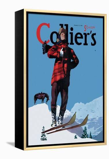 Collier's: January 13, 1940-Donald Mcleod-Framed Stretched Canvas