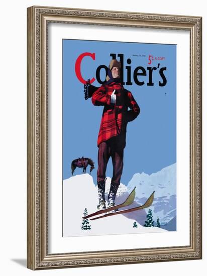 Collier's: January 13, 1940-Donald Mcleod-Framed Art Print