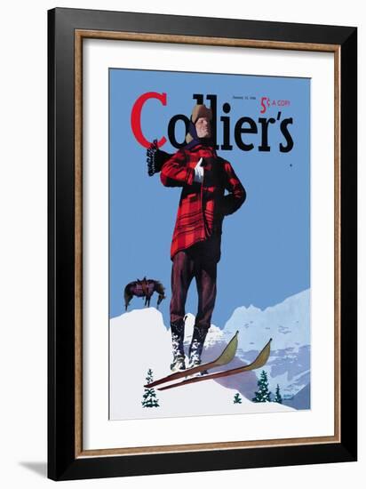 Collier's: January 13, 1940-Donald Mcleod-Framed Art Print