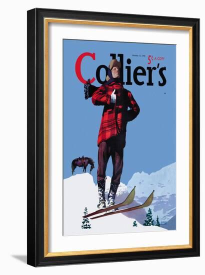 Collier's: January 13, 1940-Donald Mcleod-Framed Art Print