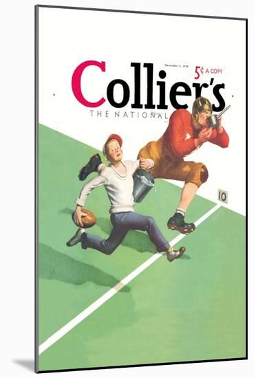 Collier's National Weekly, Waterboy-null-Mounted Art Print