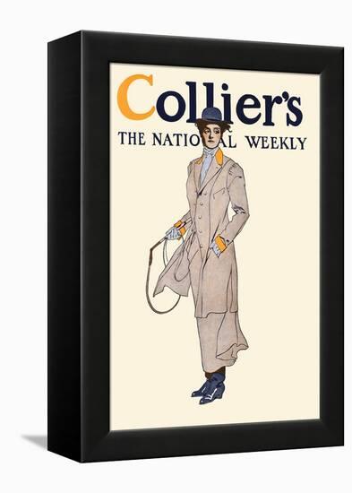 Collier's, The National Weekly, Containing Outdoor America-Edward Penfield-Framed Stretched Canvas