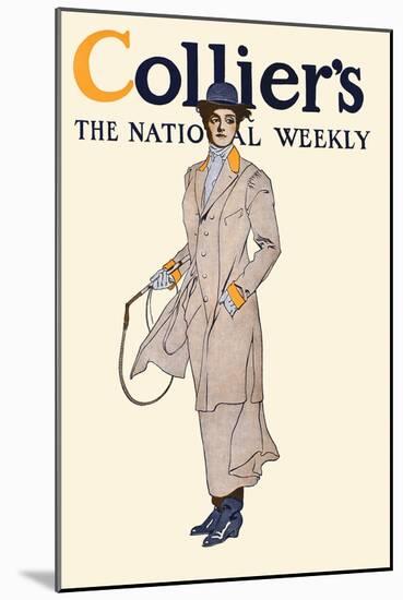 Collier's, The National Weekly, Containing Outdoor America-Edward Penfield-Mounted Art Print