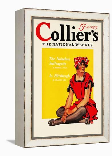 Collier's, The National Weekly-Edward Penfield-Framed Stretched Canvas
