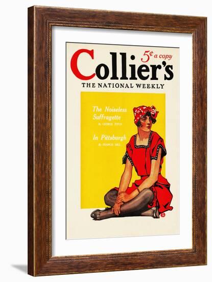 Collier's, The National Weekly-Edward Penfield-Framed Art Print