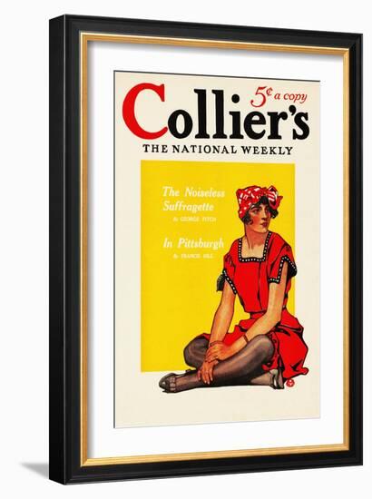 Collier's, The National Weekly-Edward Penfield-Framed Art Print