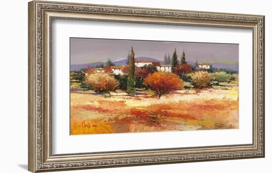 Colline assolate-Luigi Florio-Framed Art Print