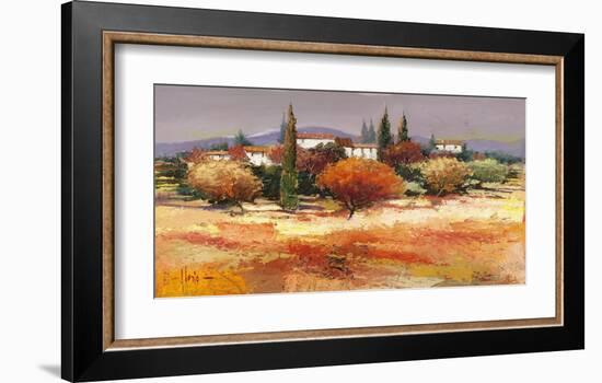 Colline assolate-Luigi Florio-Framed Art Print