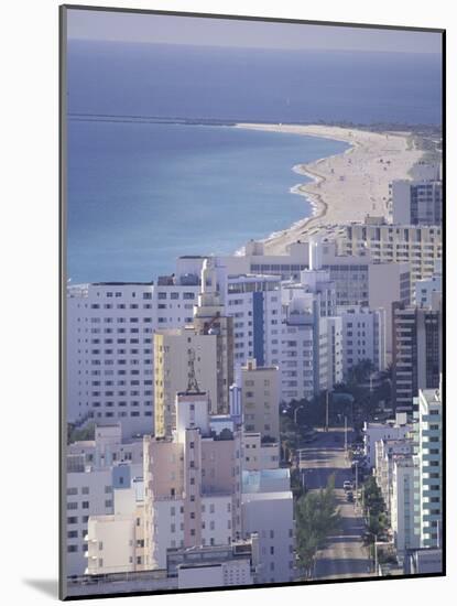 Collins Avenue, Miami Beach, Florida, USA-Robin Hill-Mounted Photographic Print