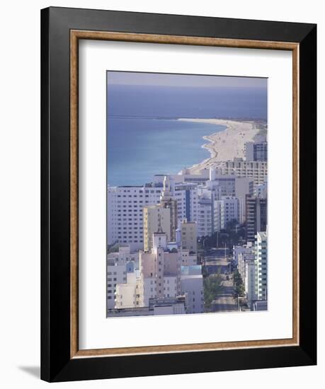 Collins Avenue, Miami Beach, Florida, USA-Robin Hill-Framed Photographic Print