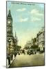 Collins Street, Looking East, Melbourne, Victoria, Australia, C1900s-null-Mounted Giclee Print