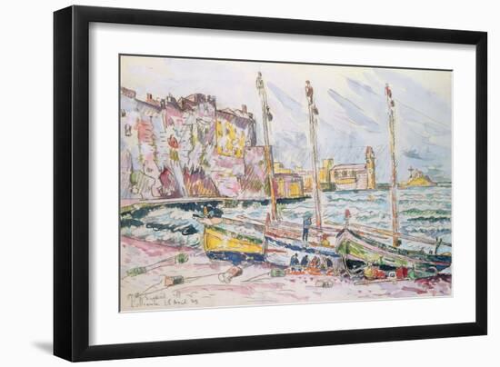 Collioure, 1929-Paul Signac-Framed Giclee Print