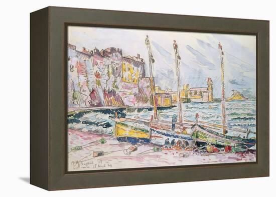 Collioure, 1929-Paul Signac-Framed Premier Image Canvas