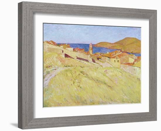 Collioure Landscape-Georges Daniel De Monfreid-Framed Giclee Print