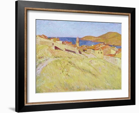 Collioure Landscape-Georges Daniel De Monfreid-Framed Giclee Print