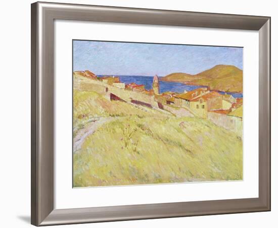 Collioure Landscape-Georges Daniel De Monfreid-Framed Giclee Print