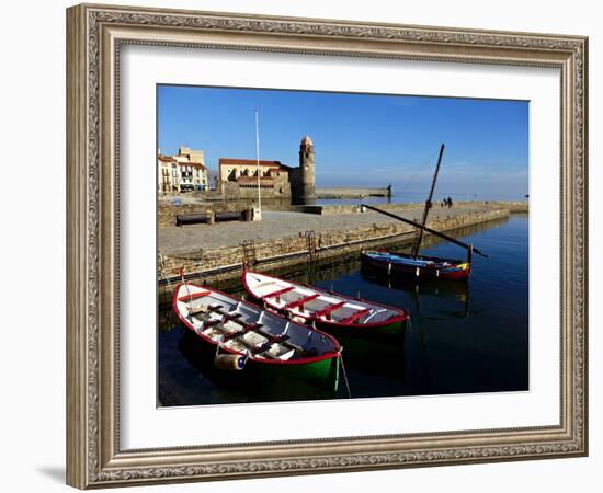 Collioure, Languedoc Roussillon, Cote Vermeille, France, Mediterranean, Europe-Mark Mawson-Framed Photographic Print