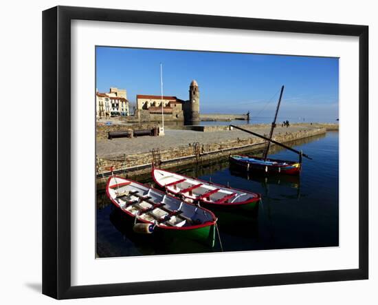 Collioure, Languedoc Roussillon, Cote Vermeille, France, Mediterranean, Europe-Mark Mawson-Framed Photographic Print