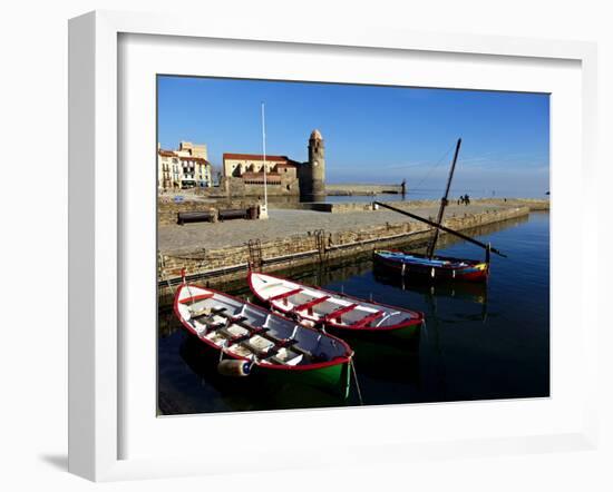 Collioure, Languedoc Roussillon, Cote Vermeille, France, Mediterranean, Europe-Mark Mawson-Framed Photographic Print