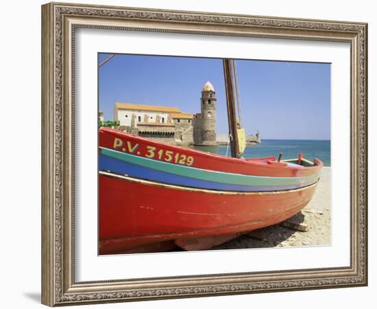 Collioure, Languedoc Roussillon, France, Mediterranean-Michael Busselle-Framed Photographic Print