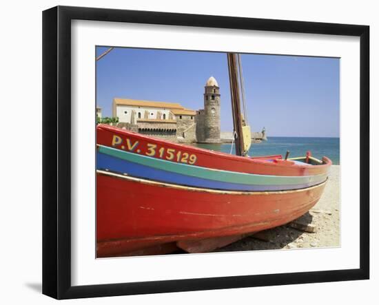 Collioure, Languedoc Roussillon, France, Mediterranean-Michael Busselle-Framed Photographic Print