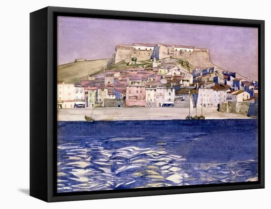 Collioure-Charles Rennie Mackintosh-Framed Premier Image Canvas