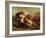 Collision of Moorish Horsemen, 1843-44-Eugene Delacroix-Framed Giclee Print