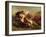 Collision of Moorish Horsemen, 1843-44-Eugene Delacroix-Framed Giclee Print