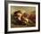 Collision of Moorish Horsemen, 1843-44-Eugene Delacroix-Framed Giclee Print