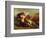 Collision of Moorish Horsemen, 1843-44-Eugene Delacroix-Framed Giclee Print