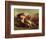 Collision of Moorish Horsemen, 1843-44-Eugene Delacroix-Framed Giclee Print