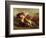Collision of Moorish Horsemen, 1843-44-Eugene Delacroix-Framed Giclee Print