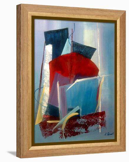 Collision-Ruth Palmer-Framed Stretched Canvas