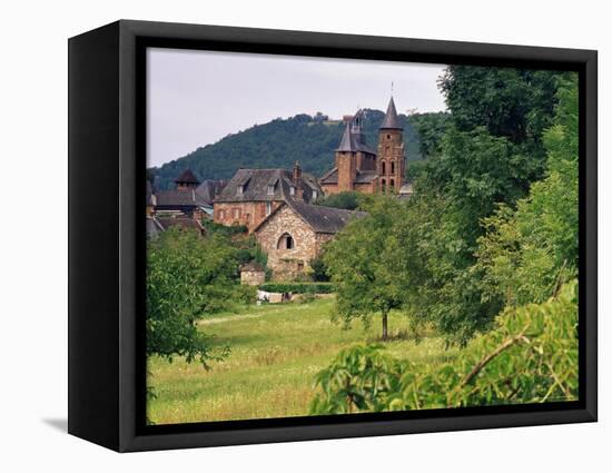 Collonges-La-Rouge, Correze, Limousin, France-David Hughes-Framed Premier Image Canvas