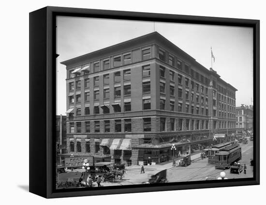 Colman Building, Seattle, 1916-Ashael Curtis-Framed Premier Image Canvas