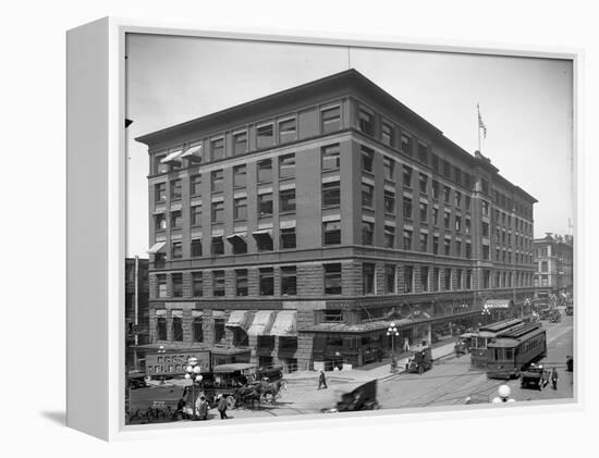 Colman Building, Seattle, 1916-Ashael Curtis-Framed Premier Image Canvas
