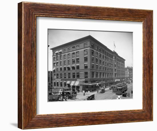 Colman Building, Seattle, 1916-Ashael Curtis-Framed Giclee Print