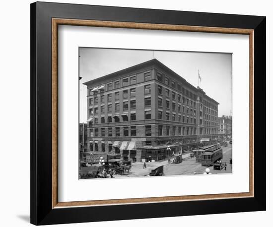 Colman Building, Seattle, 1916-Ashael Curtis-Framed Giclee Print