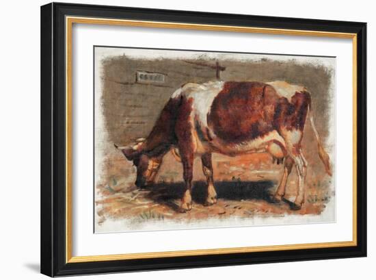 Colman Color Study of Cows I-Samuel Colman-Framed Art Print