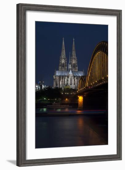 Cologne Cathedral 1-Charles Bowman-Framed Photographic Print