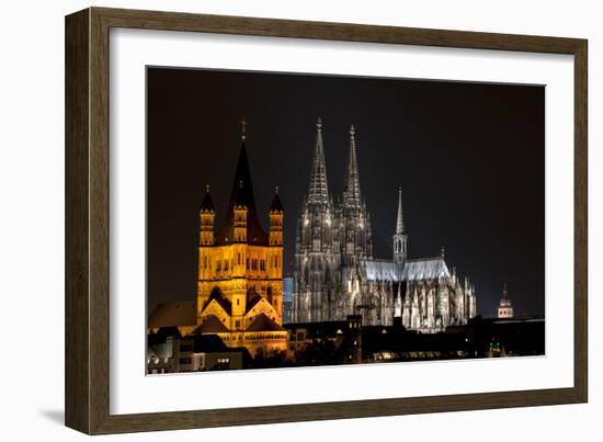 Cologne Cathedral 2-Charles Bowman-Framed Photographic Print