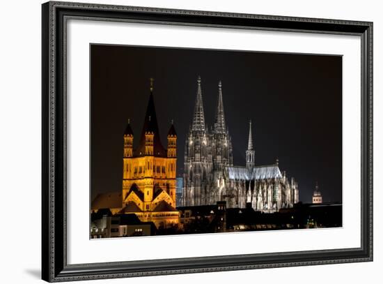 Cologne Cathedral 2-Charles Bowman-Framed Photographic Print