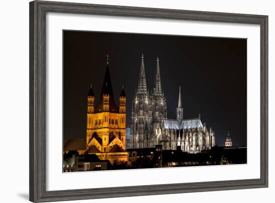 Cologne Cathedral 2-Charles Bowman-Framed Photographic Print