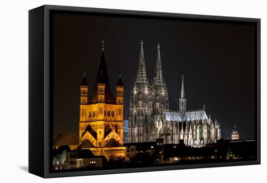 Cologne Cathedral 2-Charles Bowman-Framed Premier Image Canvas
