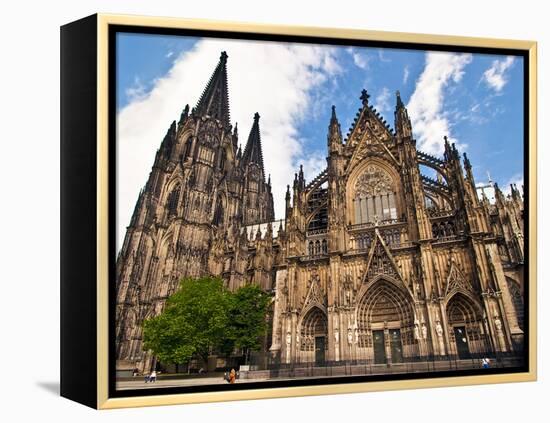 Cologne Cathedral, Cologne, Germany-Miva Stock-Framed Premier Image Canvas